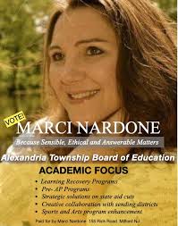 I started attending Board of Education meetings--and joined the Strategic  Planning Committee--to help our kids' learning recovery. Marci Nardone was  right there with me collaborating, listening, and strategizing. Marci has  my vote!