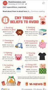 As asians, it is customary to be superstitious about everything, and chinese new year is no different. Chinese New Year Taboos Chinese Culture General Fengshui Geomancy Net