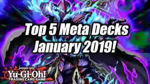Tournament decks that have placed highly in a competitive tournament. Yu Gi Oh Top 5 Meta Decks For The January 2019 Format Youtube