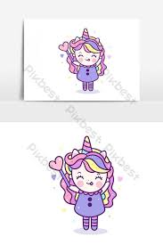 Temukan ilustrasi unicorn gratis untuk penggunaan komersial atribusi tidak diperlukan gambar berkualitas tinggi. Kawaii Unicorn Girl In Fancy Dress Cute Pony Cartoon Look Like Sweet Donut Cake Food Png Images Ai Free Download Pikbest