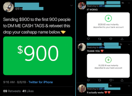 Once your $100 transaction is approved by your financial institution the $100 is paid to the merchant's account. Cash App Scams Legitimate Giveaways Provide Boost To Opportunistic Scammers Blog Tenable
