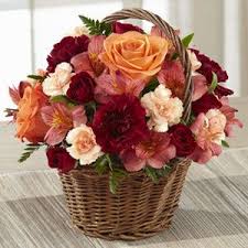 Hours may change under current circumstances Legrues Flower Shop By Sk84ever On Wanelo Click On The Image For More Informat Basket Flower Arrangements Thanksgiving Floral Thanksgiving Floral Arrangements