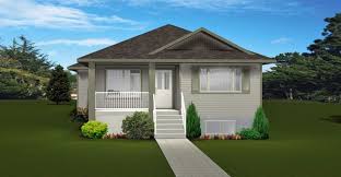 House Plan 2015897 Bungalow With Rear Attached Single Car Garage By Edesignsplans Ca This Cute Bungalow Has An Attached Re Bungalow House Plans Guest House
