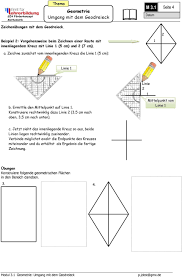 Mit dem geodreieck können unterschiedliche dinge veranstaltet werden, es gehört in jeden schulranzen. M 3 1 Seite 1 Modul 3 1 Geometrie Umgang Mit Dem Geodreieck Thema 1 Umgang Mit Dem Geodreieck Datum Pdf Kostenfreier Download