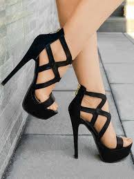 Explore the new summer collection. Black Sexy Sandals High Heel Sandals Open Toe Strappy Sandal Shoes For Women Milanoo Com