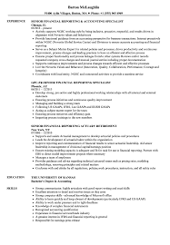 Ensures that reports, filings and documentation complies with company's regulations, professional standards, and sec and gaap reporting guidelines. Senior Financial Reporting Resume Samples Velvet Jobs