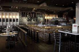 This Is Mainly For James These Places Do Exist Meatball Spot Bar Interior Cafe Bar Bar Lounge