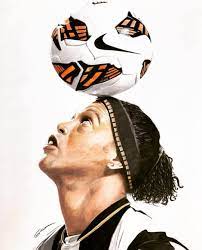 Pin By Mala Mia On Ronaldinho Football Art Art Football