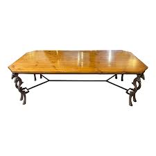 Double leg dining table speak a lot about you as an individual and as a family. Custom Bronze Double Horse Leg Dining Table Original Price 8 000 Design Plus Gallery