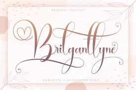 Generate text with cool fonts made from symbols and special letters. Brilganttyne Modern Calligraphy Font 738000 Calligraphy Font Bundles In 2020 Hand Lettering Stationary Art Modern Calligraphy Fonts
