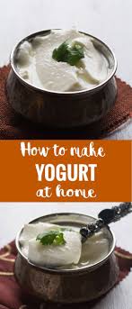 How To Make Yogurt At Home With Active Culture This Is A Simple Diy For Everyday Food A Fun Healt Healthy Snacks Recipes Kids Snack Food Indian Food Recipes