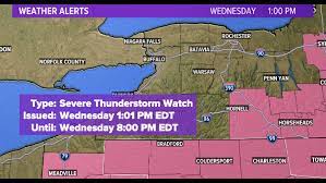 Environment canada has ended a severe thunderstorm watch for ottawa. Severe Thunderstorm Watch Issued For Mckean Potter Counties Wgrz Com
