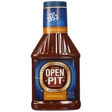 It should not be considered a substitute for a professional nutritionist's advice. Open Pit Barbecue Sauce Original 18 Ounce Walmart Com Walmart Com
