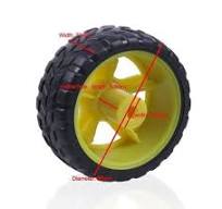 TT D65 drive kit - DC 6V motor with 65mm wheel - with 1:48 ...