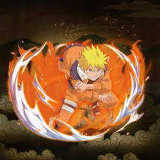 Naruto Uzumaki Nine Tails Power Up 5 Naruto Uzumaki Naruto Anime