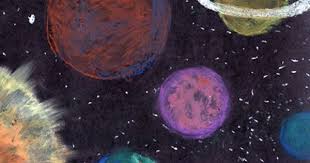 Https Www Tes Co Uk Teaching Resource Art Space Lesson Plan Artist Peter Thorpe 6324260 Space Art Projects Outer Space Art Space Art