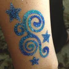 Personalized wash off tattoos go on easily and carry your logo or colorful art for days—until they want to remove it! Glitter Tattoos Glitter Tattoo Kit Glitter Henna Tattoo Kits