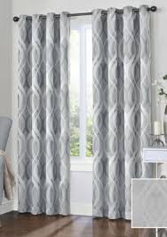 Black And Silver Blackout Curtains Eclipse Caprese Thermalayer Blackout Window Curtain Silver 52 X 108 Products In 2019 Blackout Windows Window Curtains Window Styles