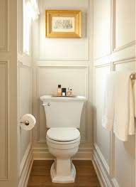 Hopefully the following bathroom chair rail ideas will inspire you to perk up your powder room and picture frame molding source: In Good Taste Cari Berg Design Chic Bathroom Decor Bathroom Interior Bathrooms Remodel