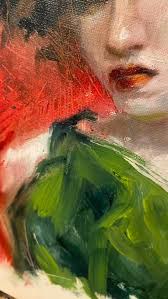 I have to keep reminding myself that my 100 portraits challenge is not  about making finished portraits but about having some fun with colours,  mark making, textures and when to be loose (or not). , ...