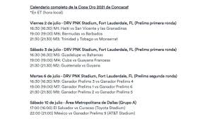 México, el salvador, curazao y trinidad y tobago grupo b: Contra Quien Debuta Mexico En La Copa Oro 2021 Y Cuando Goal Com