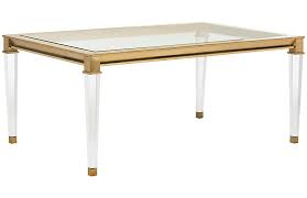 See more ideas about acrylic coffee table, lucite coffee tables, coffee table. Charleston Acrylic Coffee Table Brass One Kings Lane