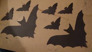 Check out our halloween decorations selection for the very best in unique or custom, handmade pieces from our ornaments & accents shops. How To Make Paper Bats For Halloween Decorations Youtube