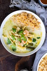 Thai Green Curry Soup With Shrimp Recipe Curry Soup Vegetarian Fish Sauce Fish Curry Recipe