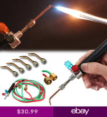 New Top Gas Torch Welding Soldering Little Torch Soldering With 5 Weld Tip Welding Torch Welding Soldering