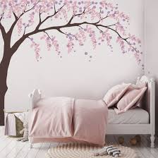 More at my church.a pink cherry weeping tree.its sure is lovely.reminds me of a weeping willow tree with pink flowers on it. Harriet Bee Willow Tree With Cherry Blossoms Wall Decal Reviews Wayfair