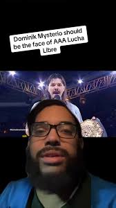 Dominik Mysterio King of The Luchadores Hallway