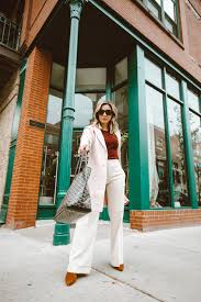 trendy workwear fall winter outfits glass of glam