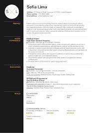 The links to the pdf resume samples will take you to the main example page where you can view the description of the resume and see the image snapshot. Medical Intern Resume Sample Kickresume