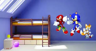 Sonic The Hedgehog Wall Stickers By Peelze Review Big Kids Room Kids Bedroom Inspiration Princess Room Decor