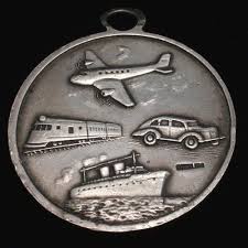 St Christopher Travel Medal Charm Train Car Plane Ship Vintage Sterling Silver Ebay Vintage Sterling Silver Silver Vintage Charm Bracelet