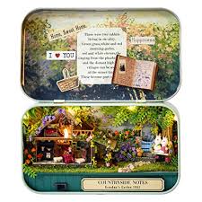 Free to puzzle, priceless for learning. Wolfbush Dollhouse Kit Miniature 3d Puzzles Wooden Handmade Dollhouse Toy 1 24 Diy Box Theater Kit Creative Doll House Gift For Children Adults Countryside Note Buy Online In Antigua And Barbuda At Antigua Desertcart Com