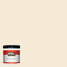 Behr Premium Plus 8 Oz Icc 10 Vanilla Cream Flat Interior Exterior Paint And Primer In One Sample