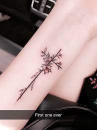 Peel away the clear plastic layer 2. Tattoo Crosstattoo Flowertattoo Cross Flower Inked Girlwithtattoo Tatuagem Cruz Tatuagem Tatuagens