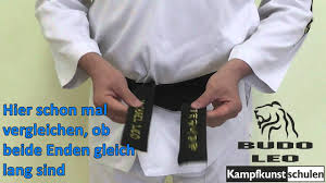 Zum ende des hauptteils beginnt der höhepunkt, hier ist die spannung am größten. Taekwondo Gurtel Binden Kampfkunst Youtube