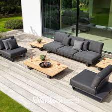 salon de jardin pagino overstock garden lounges kussens tafelblad