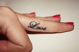 I Likes Love Finger Tattoo Finger Tattoos Tattoos