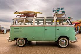 Image result for Light Beige 1950 VW Bus