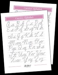 These cursive printables worksheets are great for any classroom. Cursive Letters Worksheet Brush Up On Your Cursive Littlecoffeefox