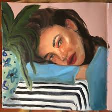 Leinwandbild Oil and water in harmony