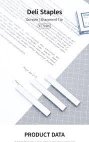 Check spelling or type a new query. Deli Et70110 Tacker Staples 53 8 1000 Pcs Per Box Zinc Plated Wire Iron Nail Staple For Speciality Stapler Staples Aliexpress