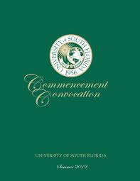 Summer 2019 USF Tampa and USF Sarasota-Manatee Commencement Program by USF  Commencement - Issuu