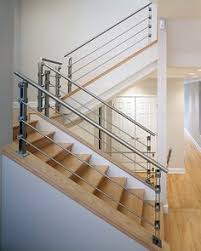 Home repair, local contractors, remodelers, handyman 7 Stainless Steel Stair Railing Ideas Steel Stairs Stair Railing Steel Stair Railing