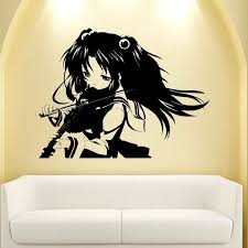 Made of durable material, wall stickers stay put no matter where they're at, and they liven up bathrooms or bedrooms in minutes. Anime Wall Sticker Novocom Top