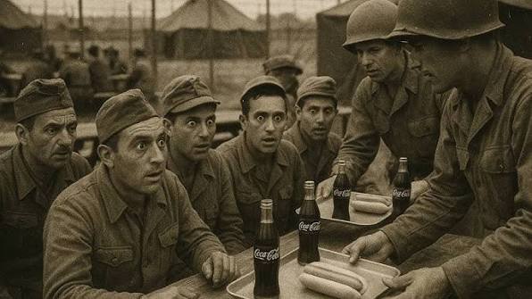 German POWs Couldn't Believe Ice Cream And Coca-Cola in American Prison  Camps - YouTube