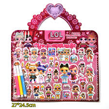 Colección de 8 figuras de lol surprise 9cm. Lol Surprise Munecas Originales De Dibujos Animados En 3d Anime Adhesivos Estereoscopicos Juegos De Juguetes Para Ninas Figuras De Juguete Y Accion Aliexpress